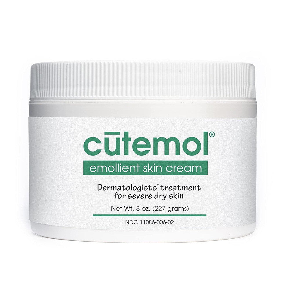 Cutemol Rich Emollient Cream for The Most Severe Dry Skin, 8 Oz